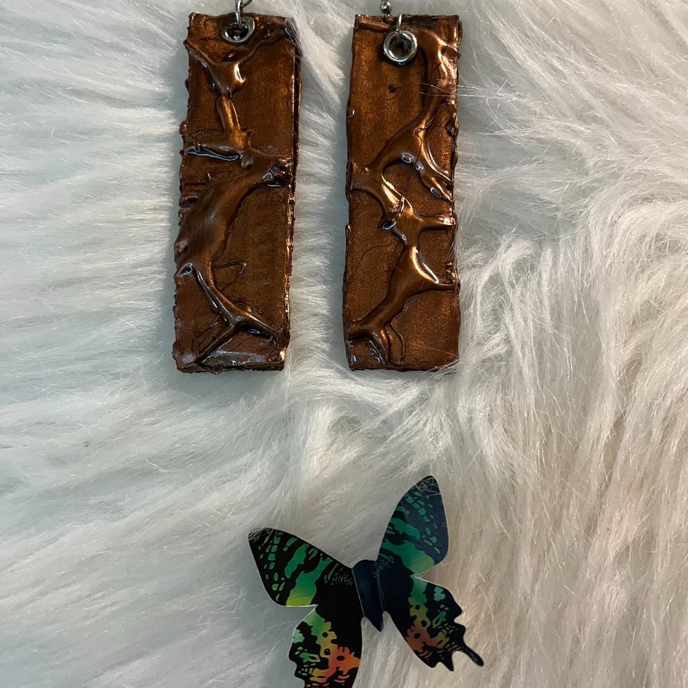 Boho One of a KInd Handmade Earrings